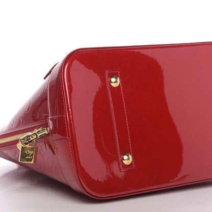 Louis Vuitton Vernis Alma GM Pomme D'Amour 6 of 13