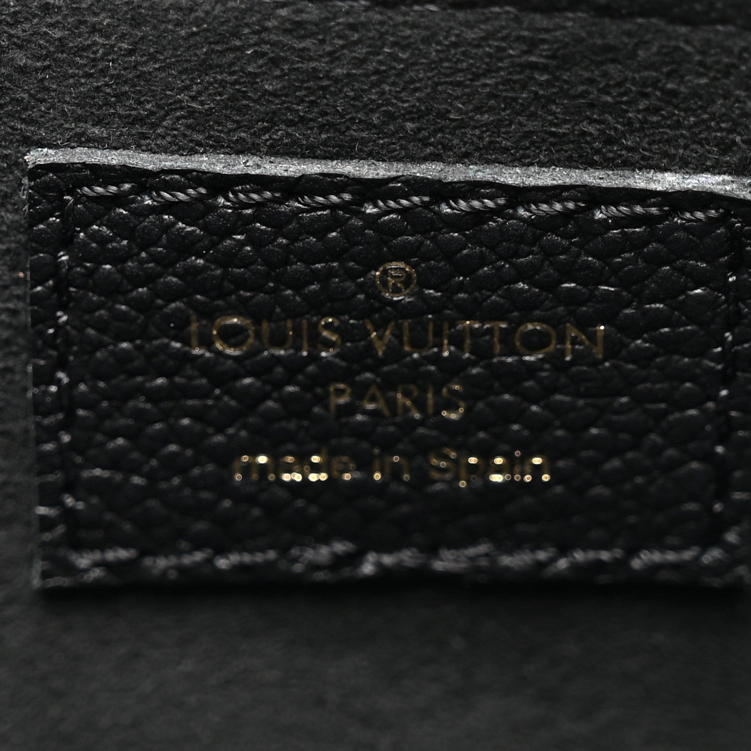 Louis Vuitton Empreinte Monogram Giant Multi Pochette Accessories Black 7 of 10