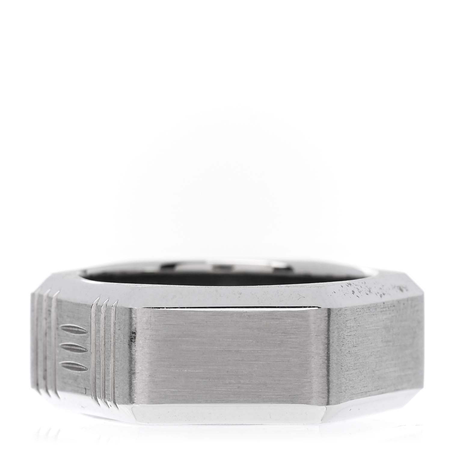 Hermes Stainless Steel Toolbox Ring 60 3 of 5