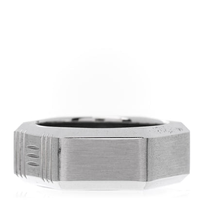 Hermes Stainless Steel Toolbox Ring 60 3 of 5
