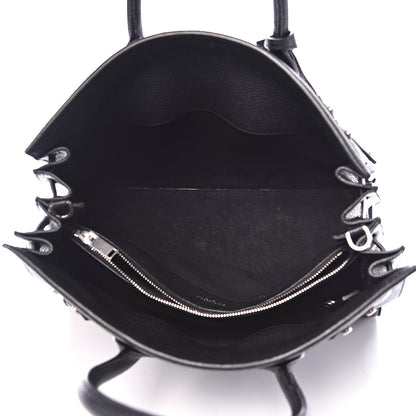 Saint Laurent Grained Calfskin Small Supple Sac De Jour Black 4 of 13