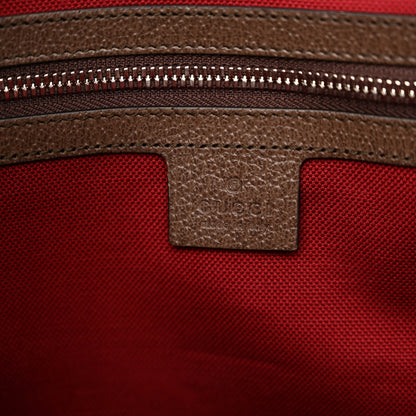 Gucci GG Supreme Monogram Textured Dollar Calfskin Small Detail Tote Beige Ebony New Acero 6 of 12