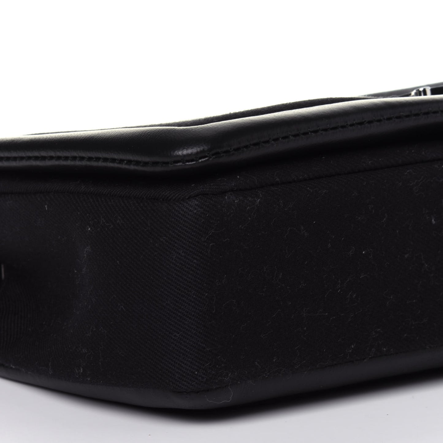 Canvas Printed Small Love Lola Bag Black