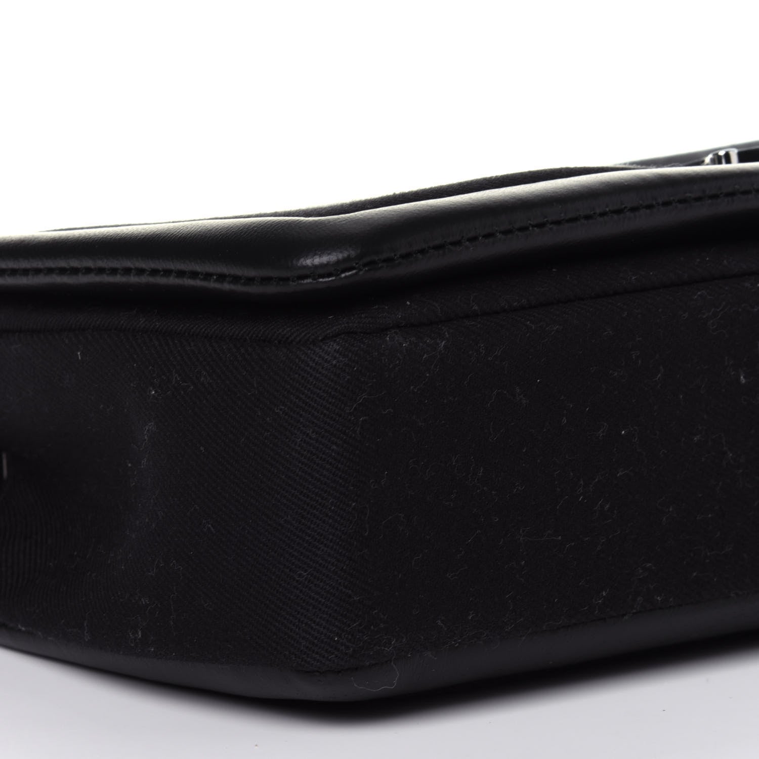 Burberry Canvas Printed Small Love Lola Bag Black 7 of 9