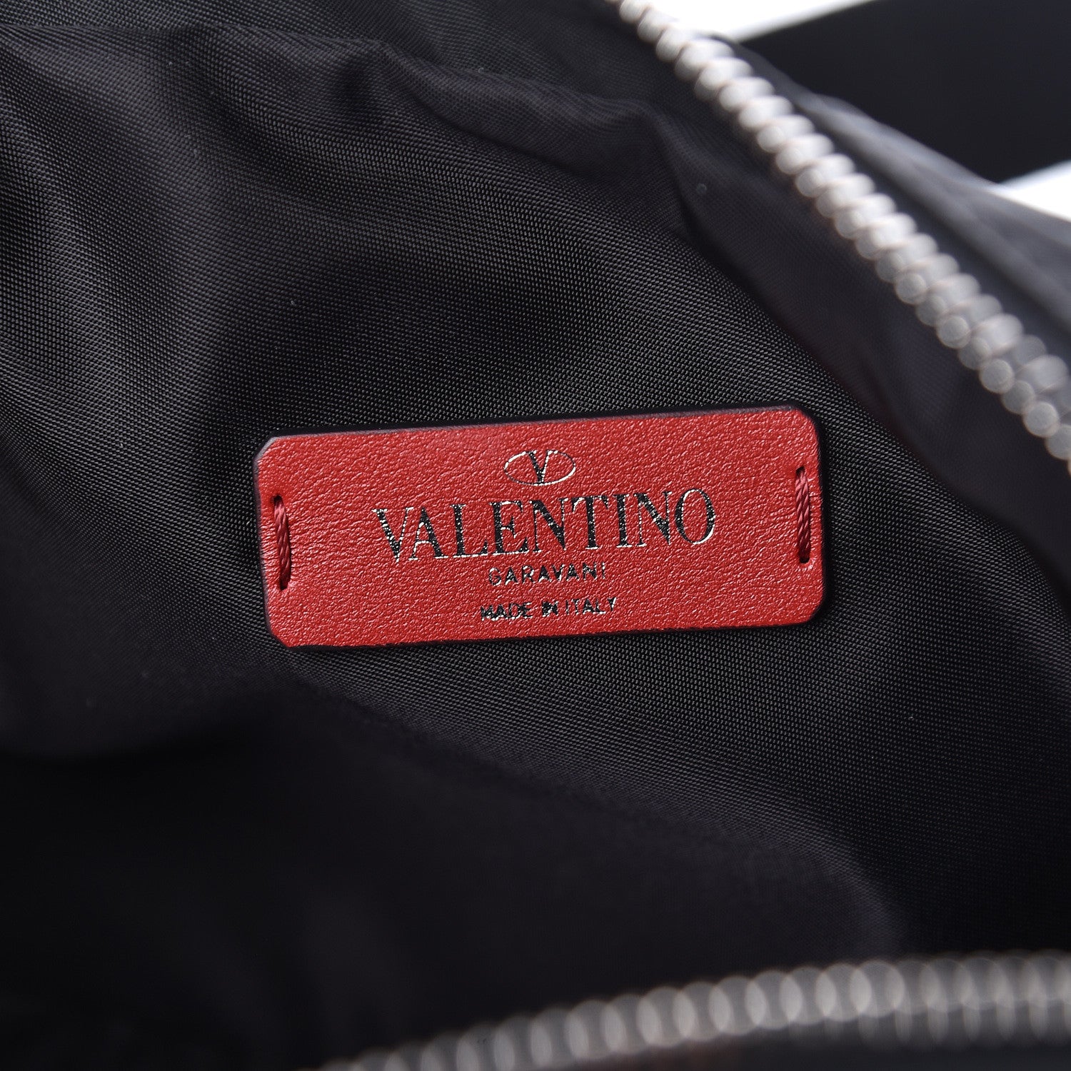 Valentino Garavani Nylon VLTN Banane Belt Bag Black 6 of 9