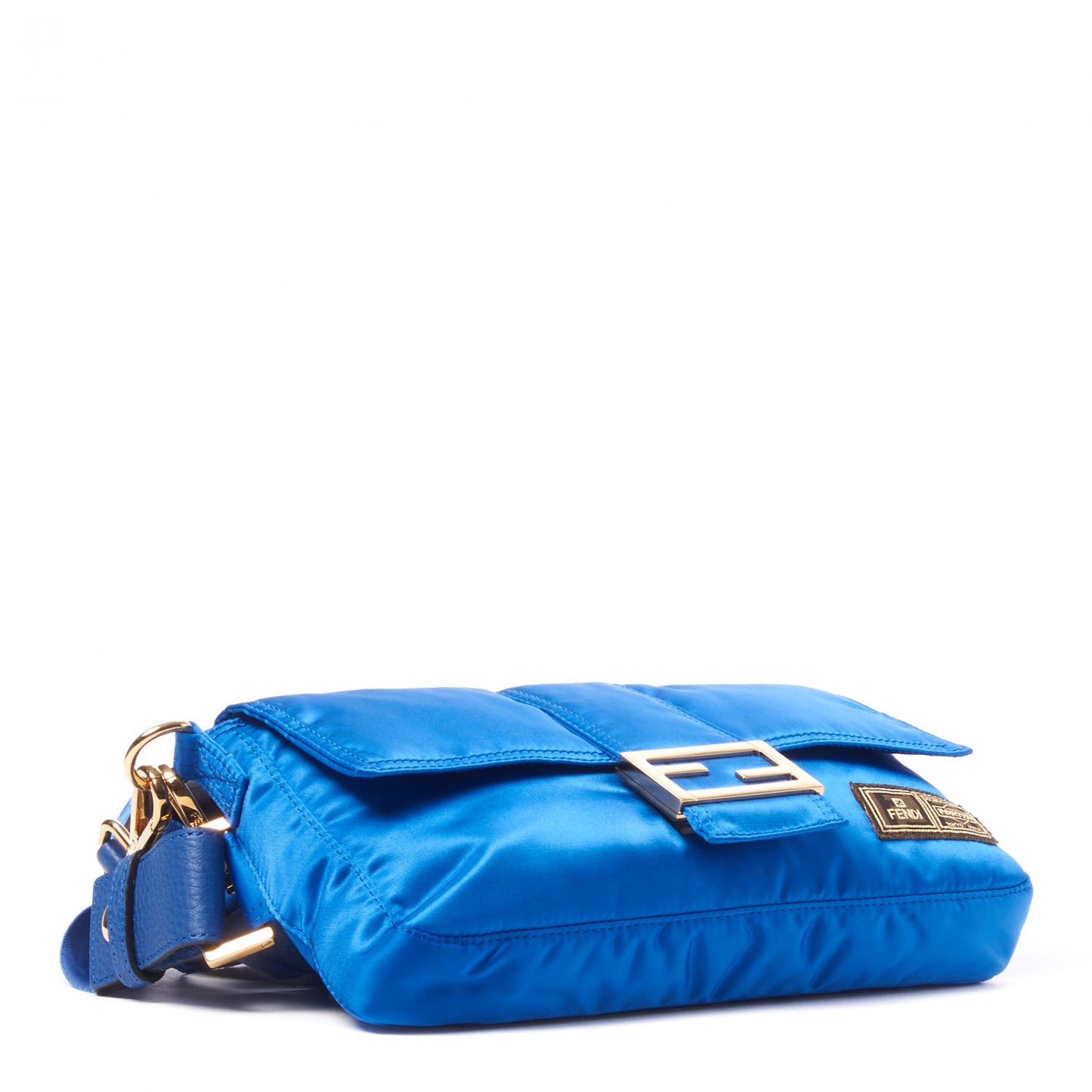 X PORTER Nylon Regular Belt Baguette Bag Blu