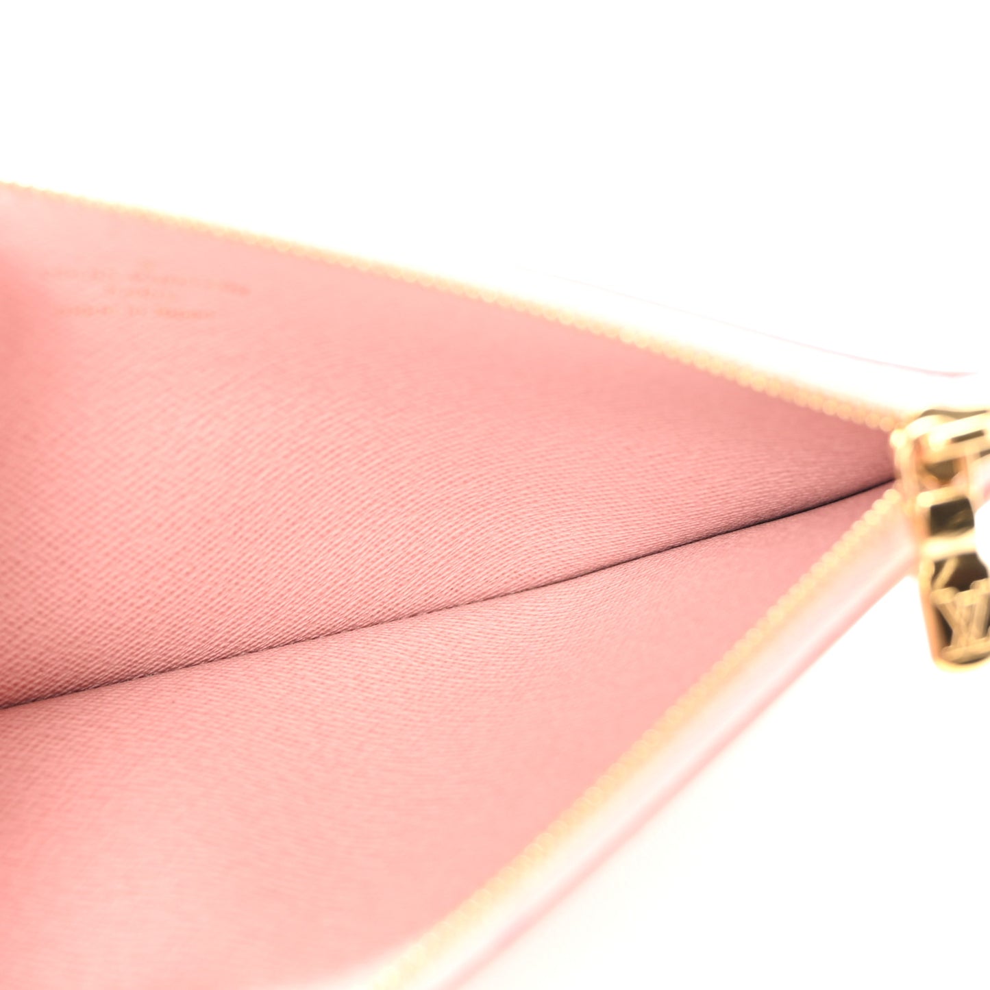 Damier Azur Slim Purse Rose Ballerine