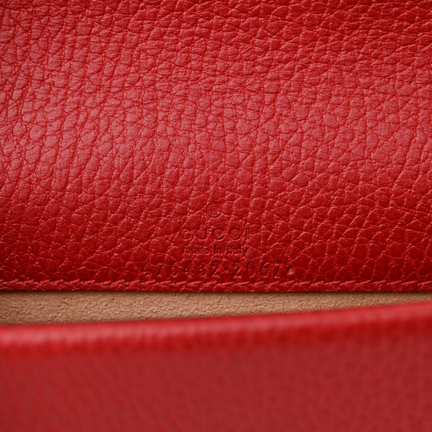 Gucci Calfskin Super Mini Dionysus Shoulder Bag Hibiscus Red 6 of 9