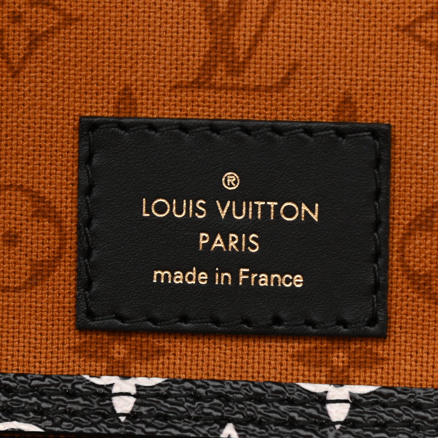 Louis Vuitton Monogram Giant Crafty Neverfull MM Creme Caramel 4 of 9