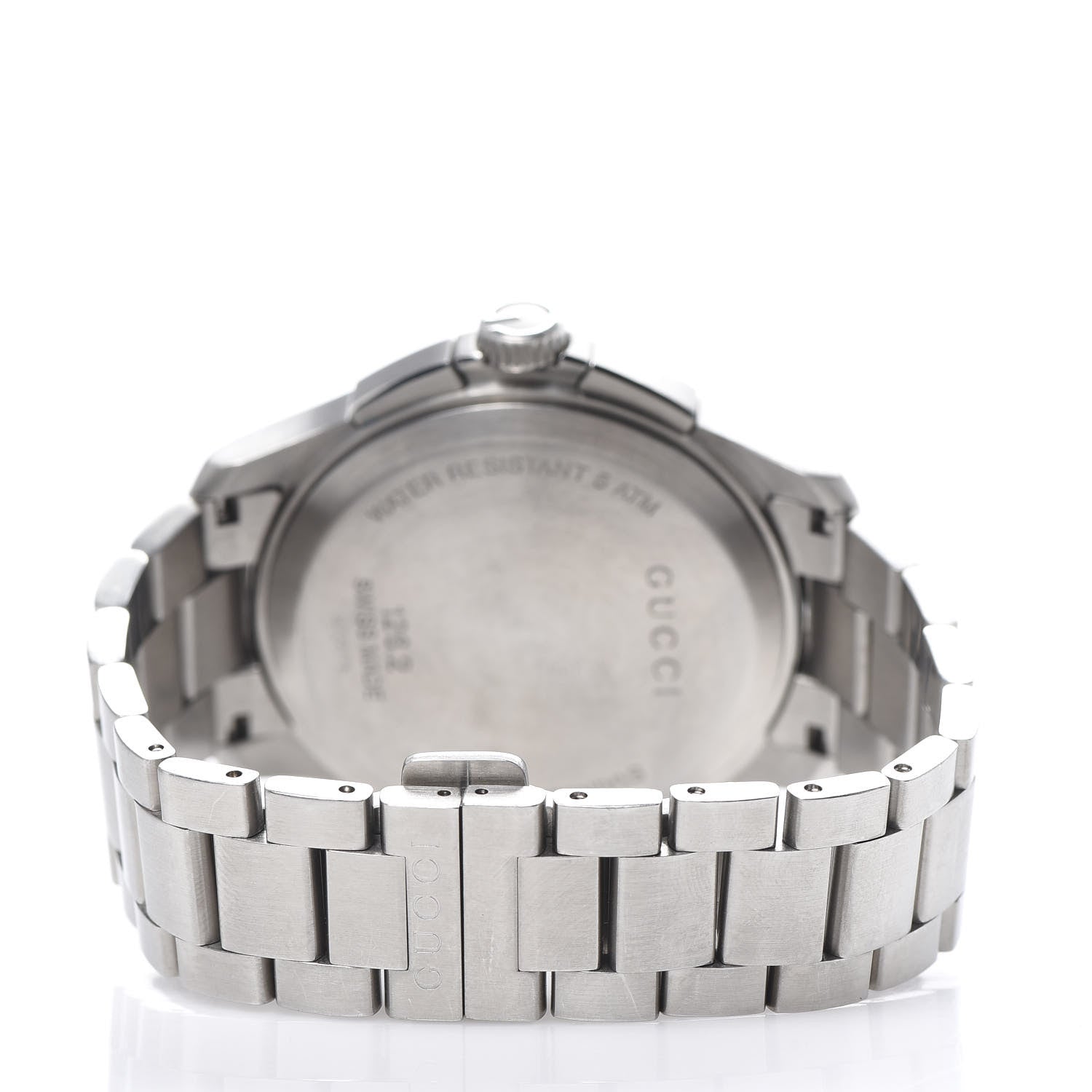 Gucci Stainless Steel 44mm G-Timeless Chronograph Quartz Watch Navy 4 of 7