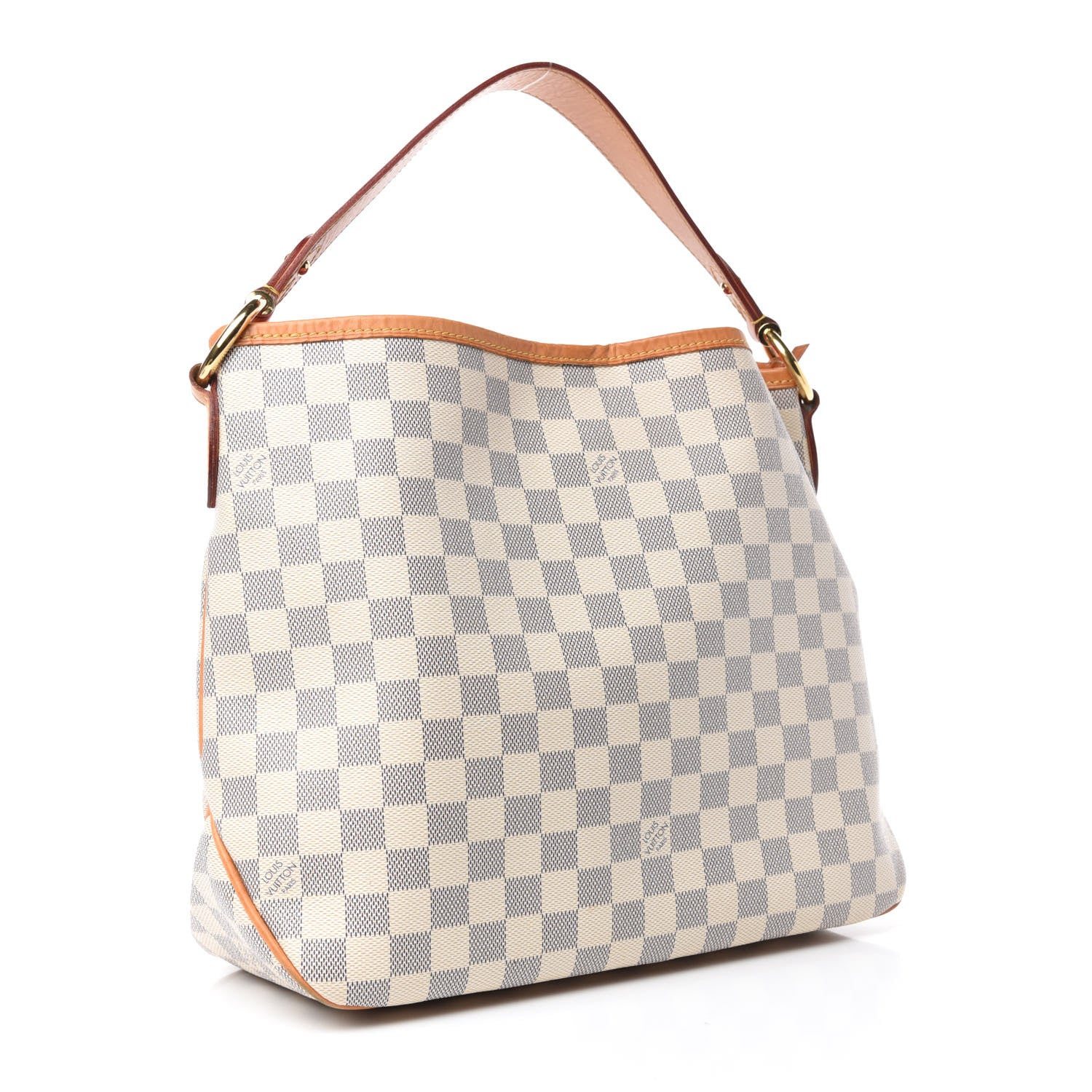 Louis Vuitton Damier Azur Delightful PM Pink 3 of 10
