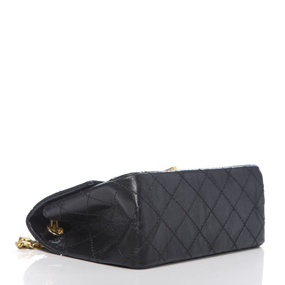 Chanel Aged Calfskin Quilted 2.55 Reissue Mini Flap Black 5 of 11