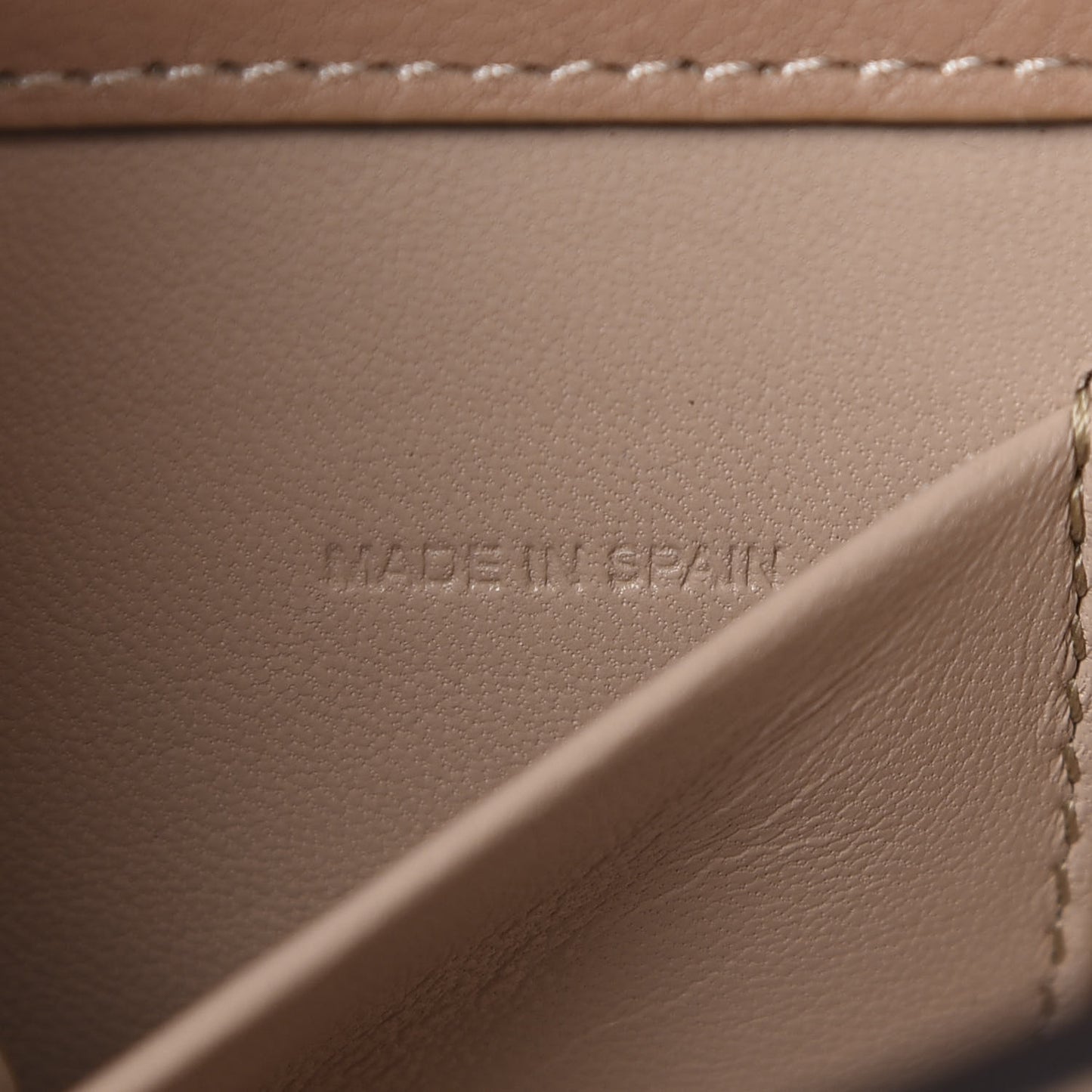 Calfskin Small Nile Bracelet Minaudiere Bag Biscotti Beige