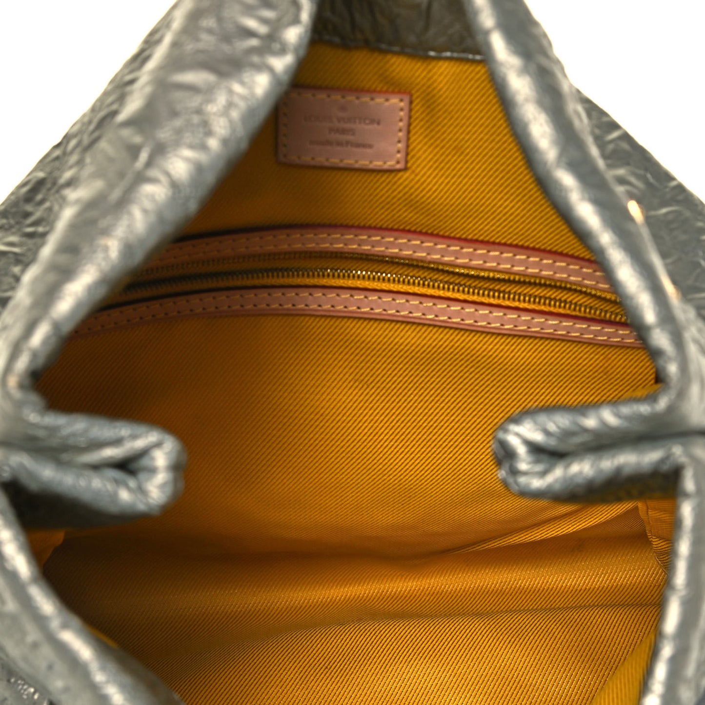 Jacquard Quilted Monogram Limelight Clutch GM Perle