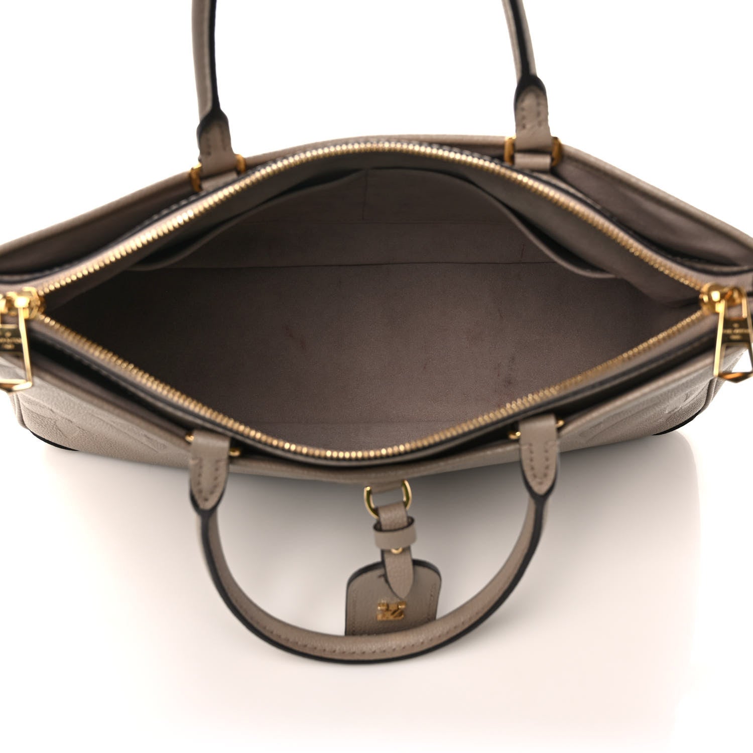 Louis Vuitton Empreinte Monogram Giant Trianon MM Tourterelle 5 of 11