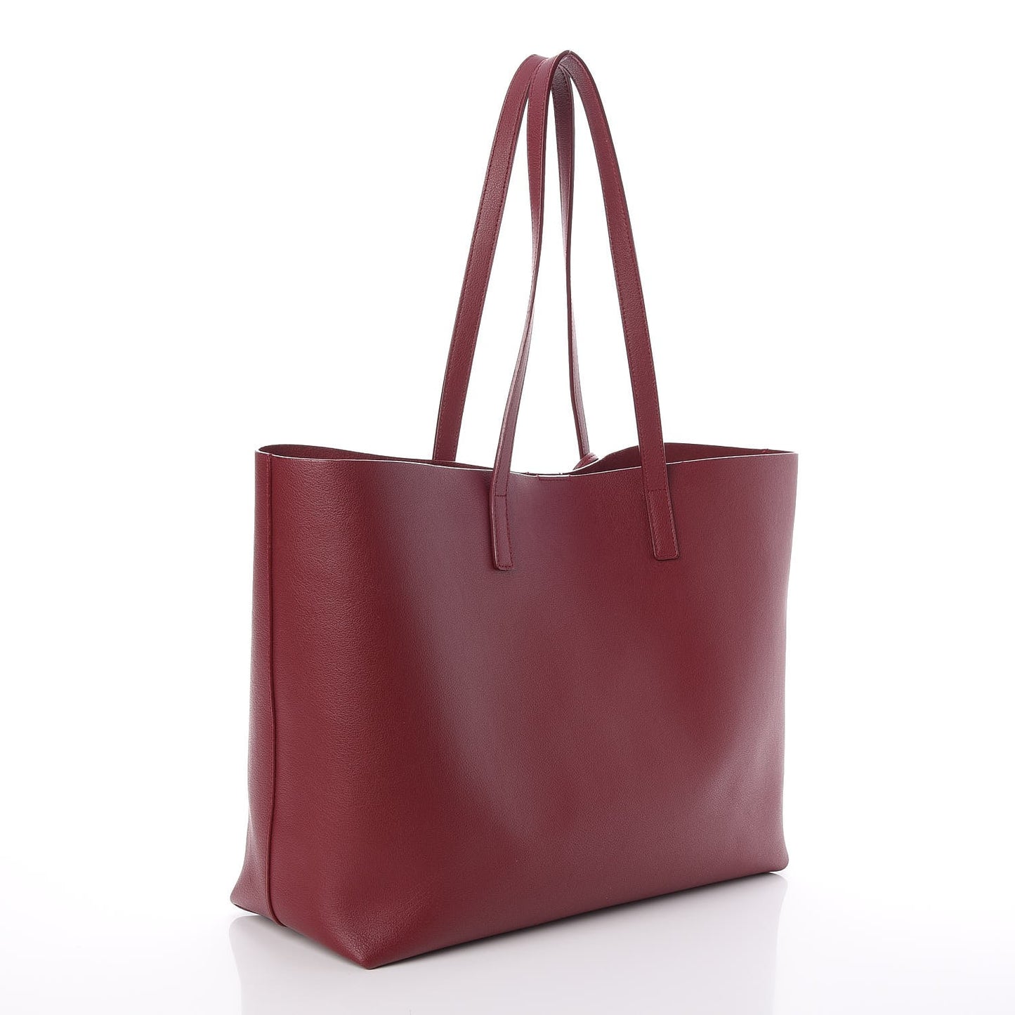 Calfskin Large Shopping Tote Palissandre