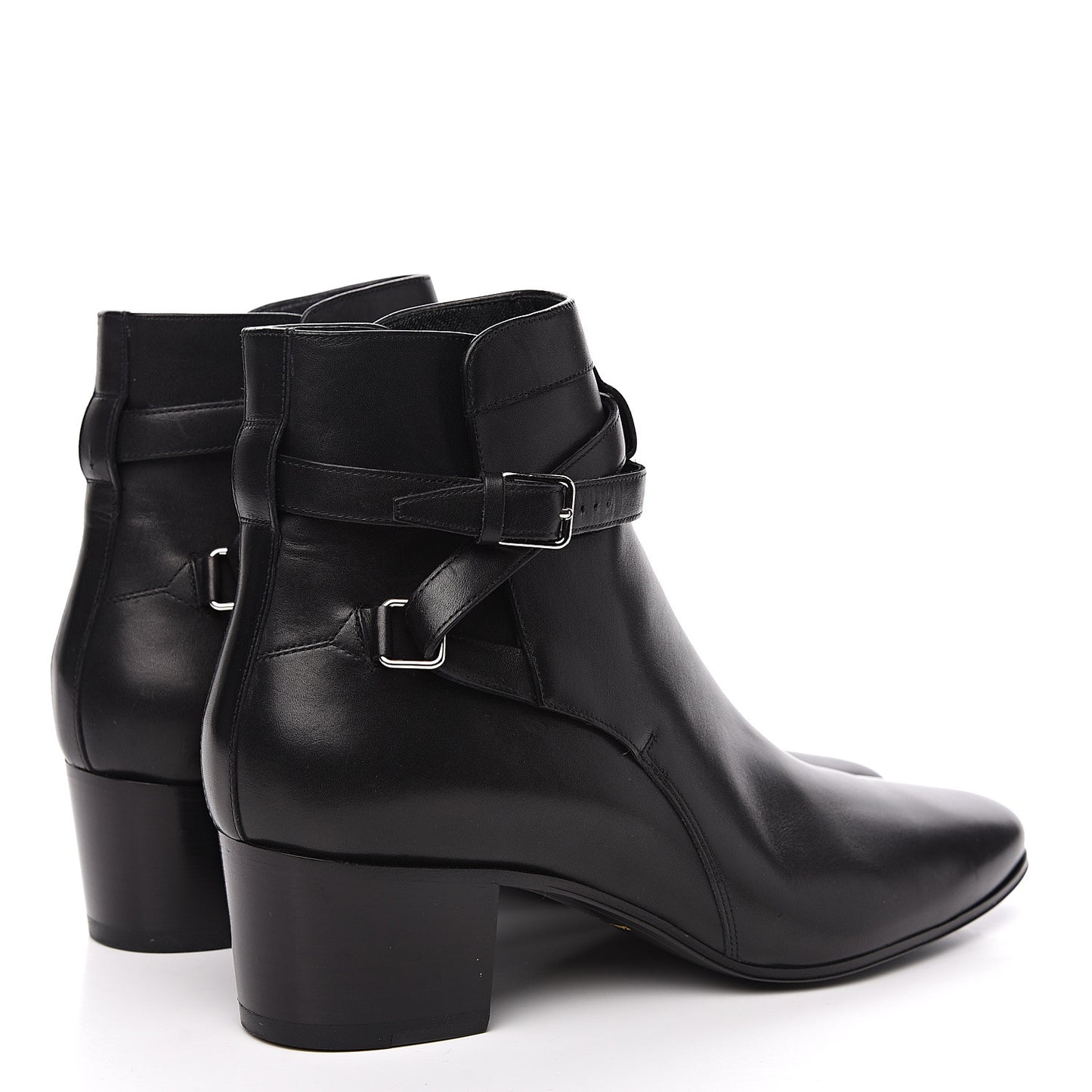 Smooth Jodhpur Calfskin Blake Ankle Boots 42 Black