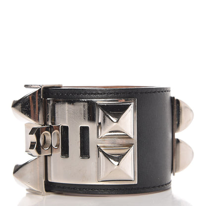 Hermes Chamonix Collier de Chien CDC Bracelet S Black 3 of 7