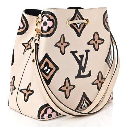 Louis Vuitton Monogram Giant Wild At Heart Neonoe MM Creme 3 of 10