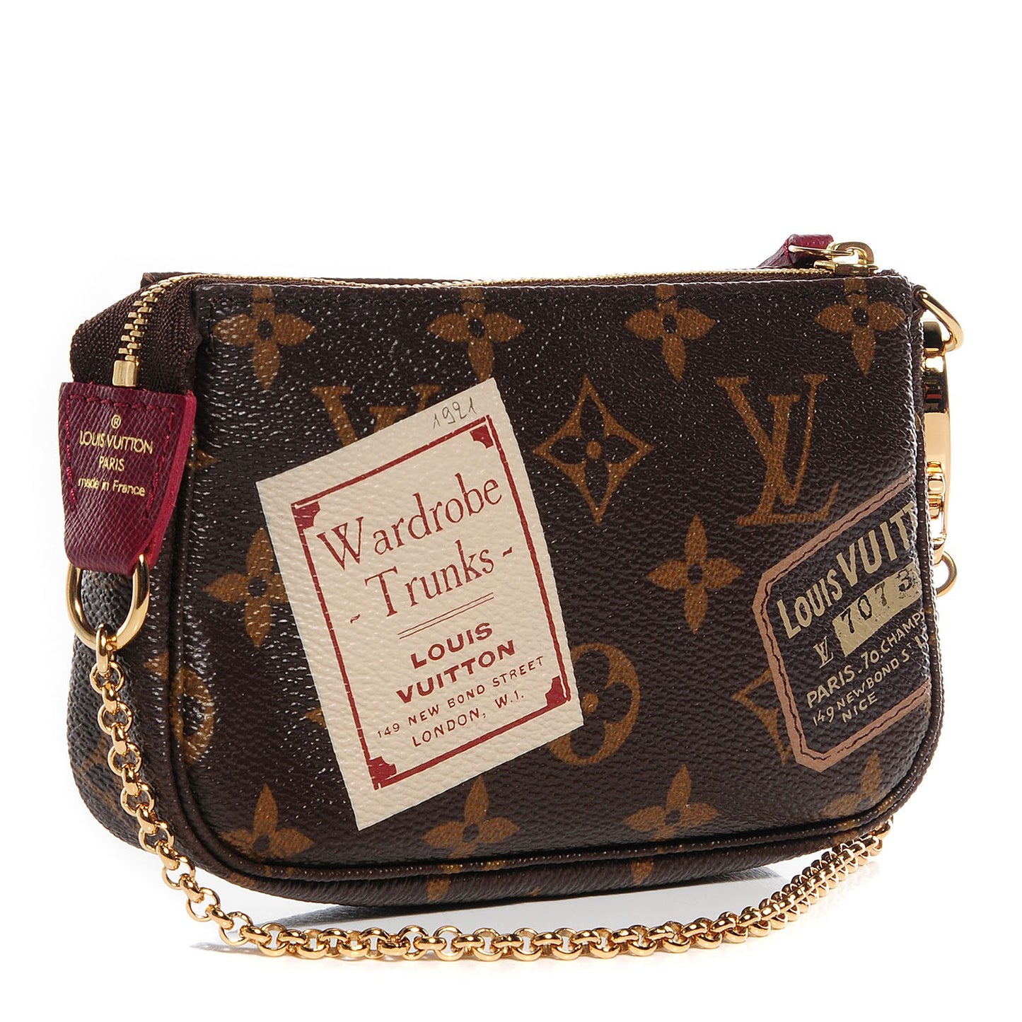 Monogram Stamp Mini Pochette Accessories