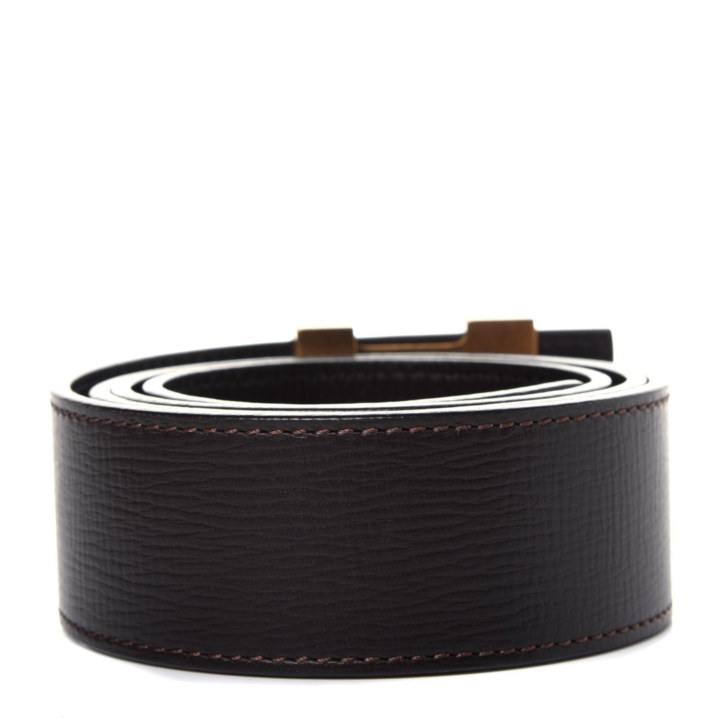 Utah LV Initiales 40mm Belt 90 36 Coffee