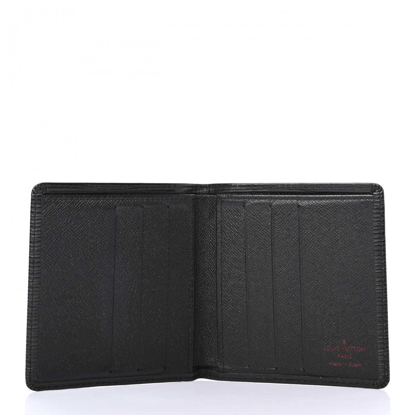 Epi 6 Card Billfold Wallet Black