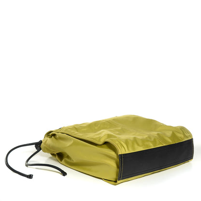 Burberry Nylon Buckleigh Packable Tote Chartreuse 4 of 9