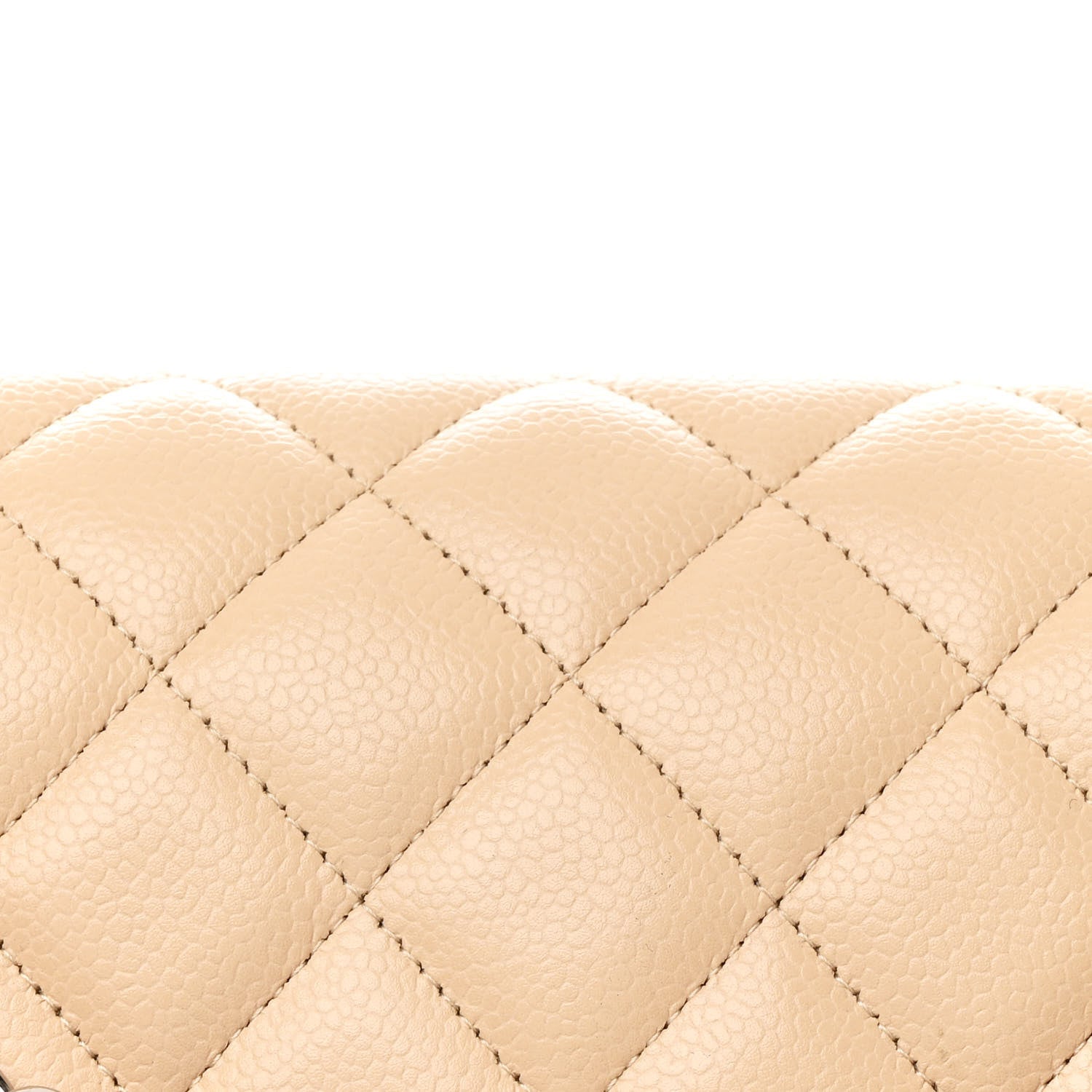 Chanel Caviar Quilted Jumbo Double Flap Beige 8 of 10