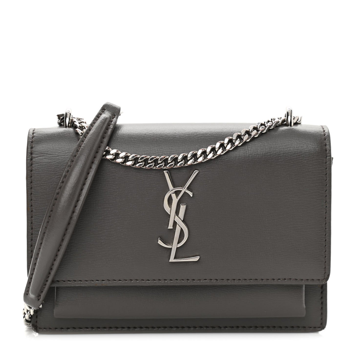 Calfskin Monogram Sunset Chain Wallet Earth