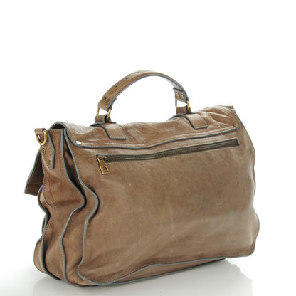 Proenza Schouler Lambskin Large PS1 Satchel Smoke 3 of 9
