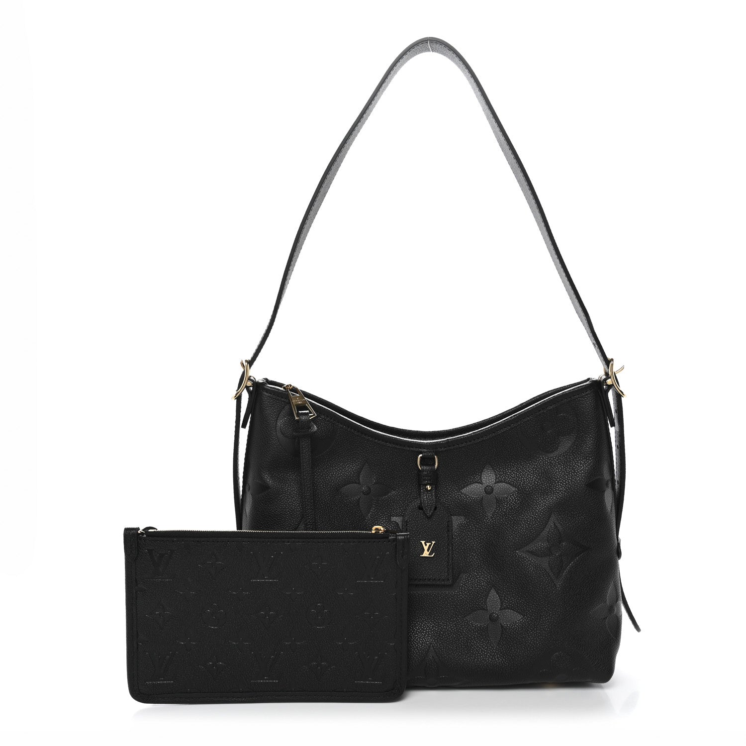 Louis Vuitton Empreinte Carryall PM Black 3 of 10