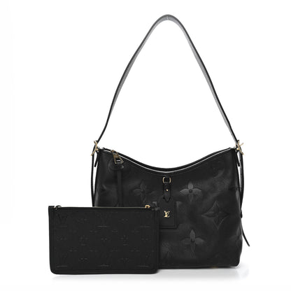 Louis Vuitton Empreinte Carryall PM Black 3 of 10