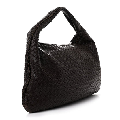 Bottega Veneta Nappa Intrecciato Large Veneta Hobo Ebano 3 of 10