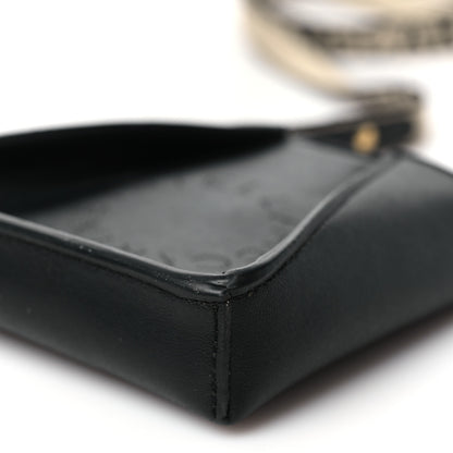 Stella McCartney Eco Alter Nappa Perforated Logo Micro Crossbody Black 10 of 10