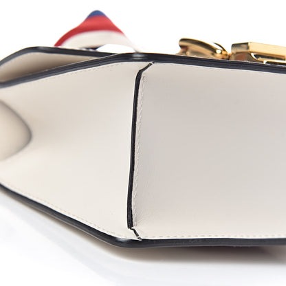Gucci Calfskin Mini Sylvie Chain Shoulder Bag White 11 of 14
