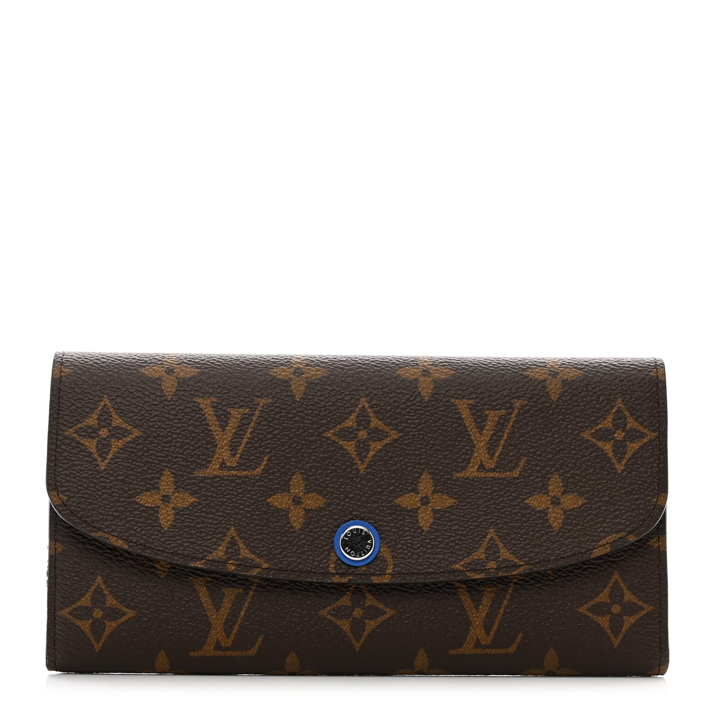Monogram Emilie Wallet Blue