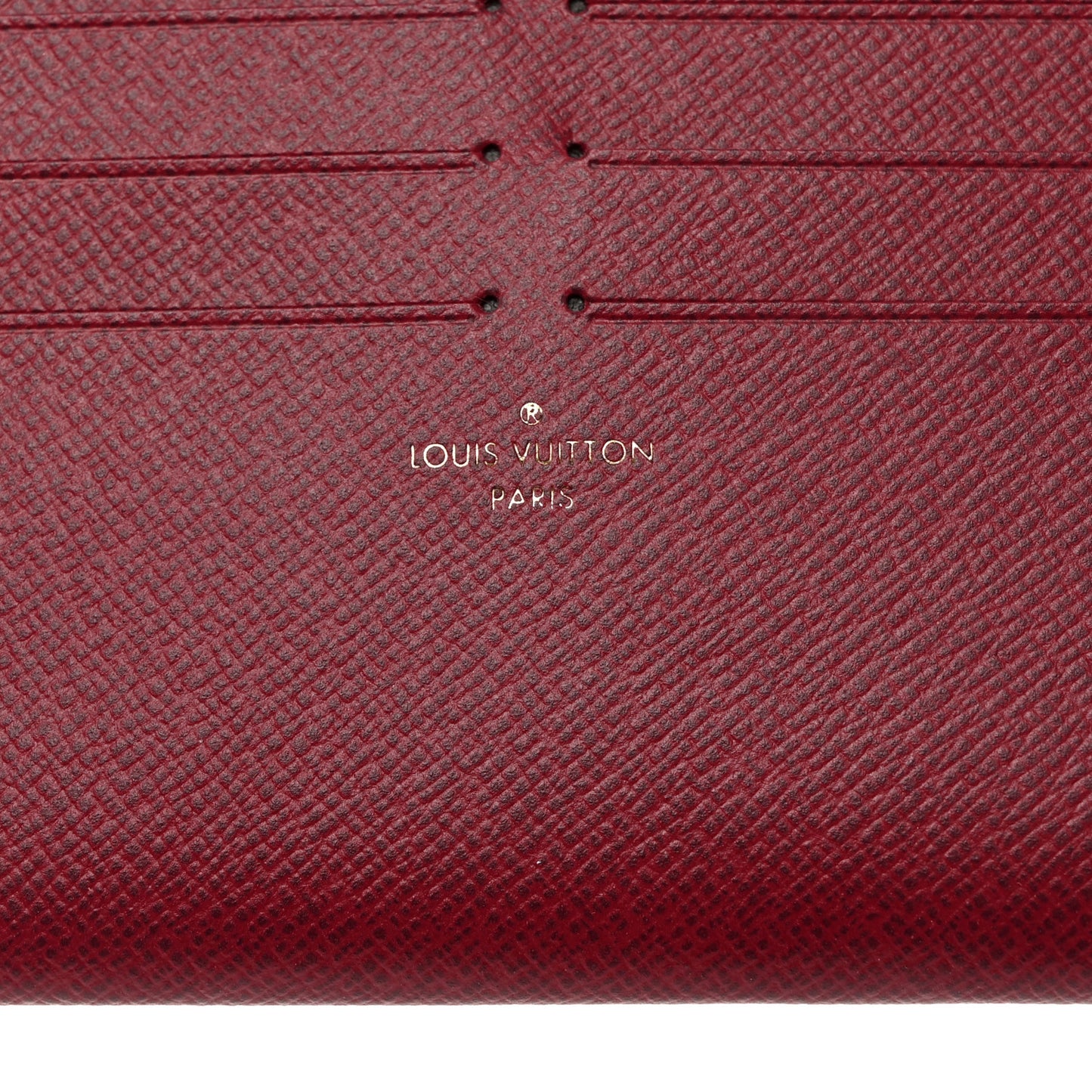 Calfskin Felicie Card Holder Insert Fuchsia