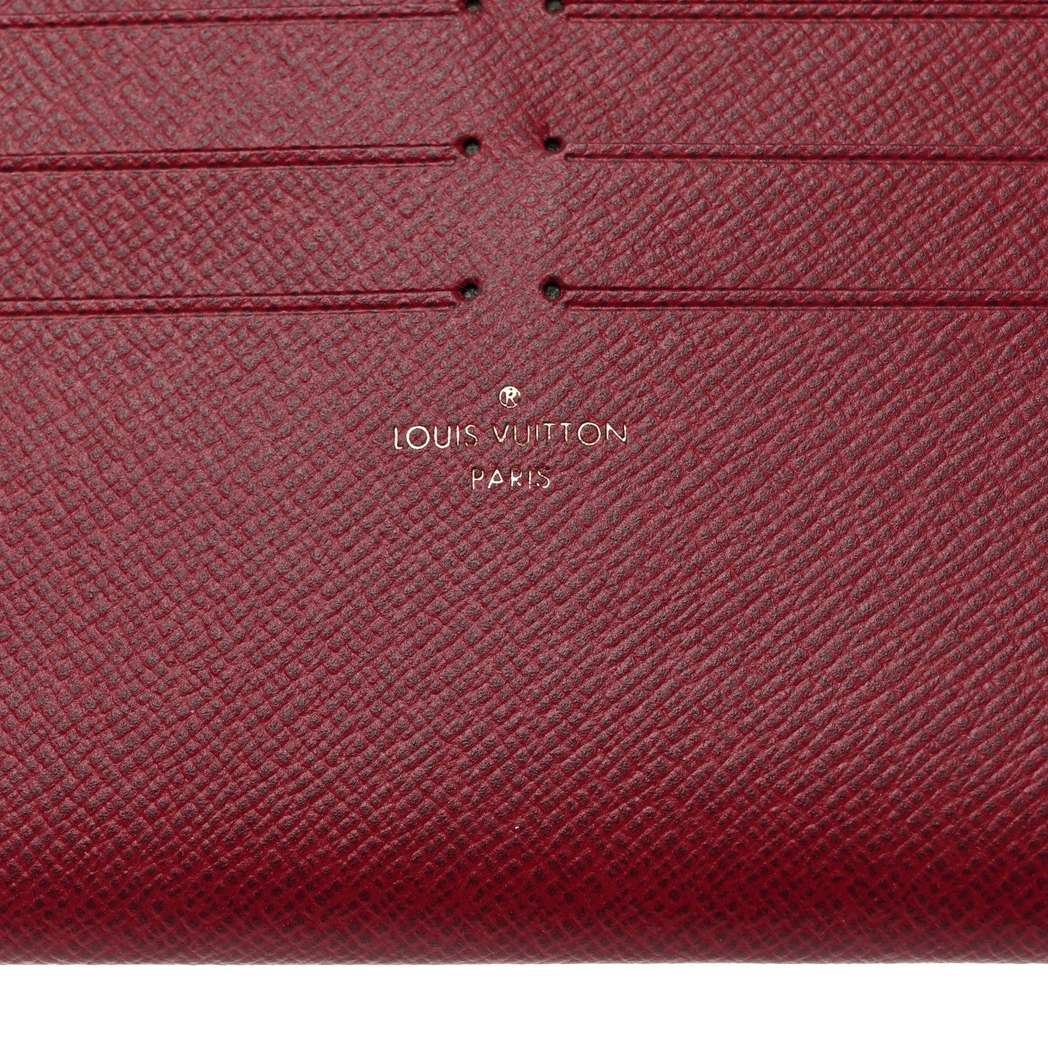 Louis Vuitton Calfskin Felicie Card Holder Insert Fuchsia 6 of 6