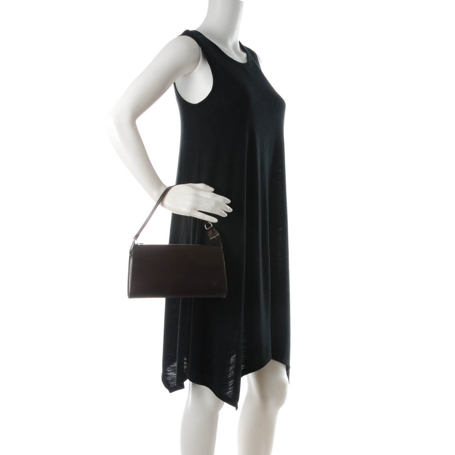 Louis Vuitton Epi Pochette Accessories 24 Moka 2 of 7