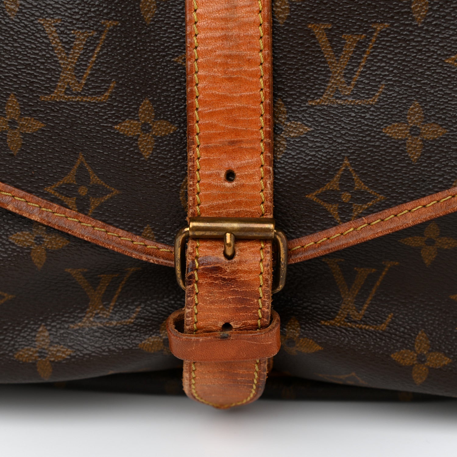 Louis Vuitton Monogram Saumur 35 17 of 22