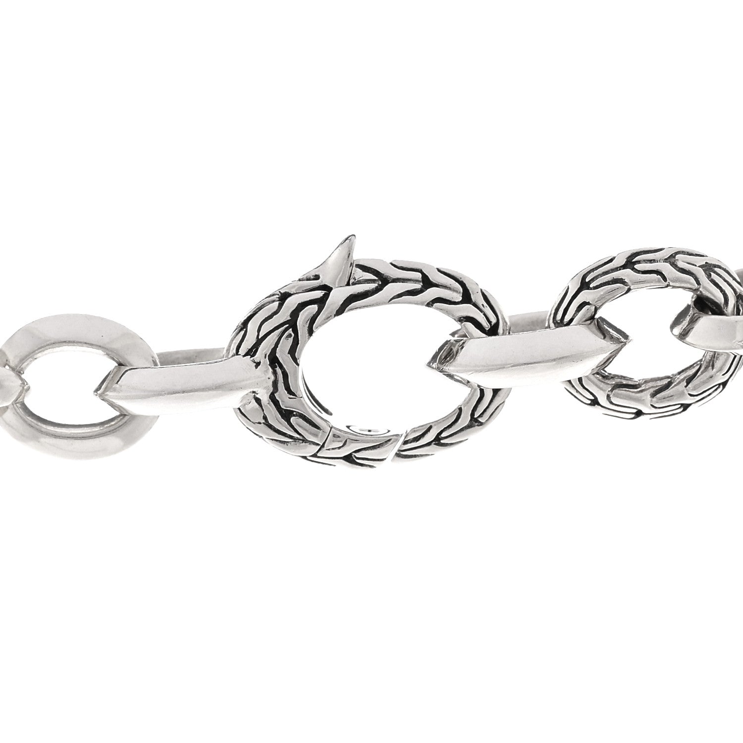 John Hardy Sterling Silver Remix Hero Transformable Necklace 4 of 5