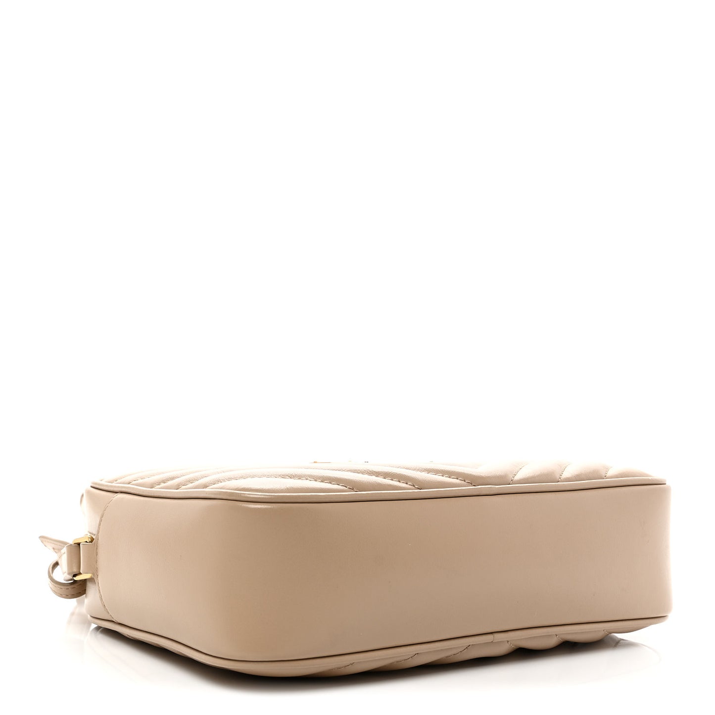 Calfskin Matelasse Monogram Lou Camera Bag Dark Beige