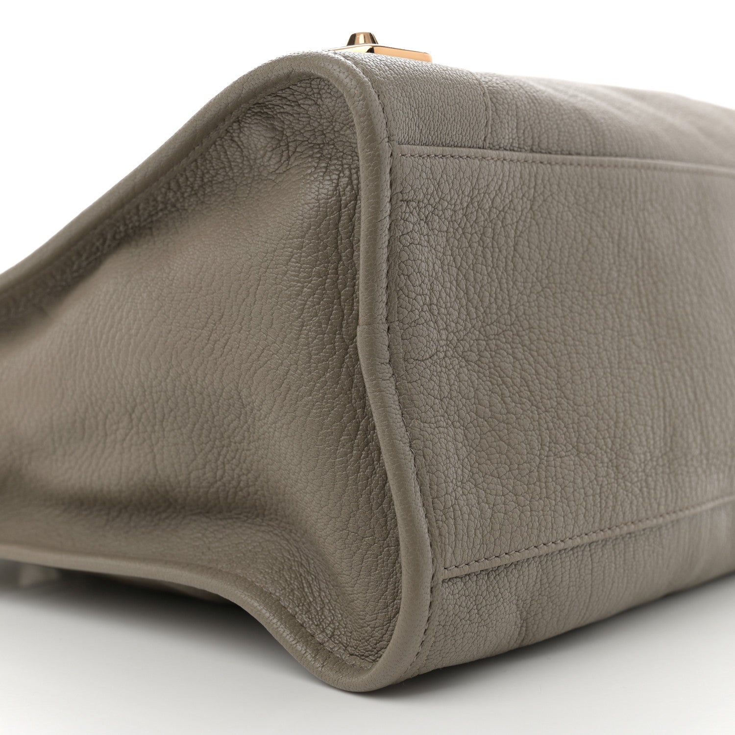 Balenciaga Chevre Gold Metallic Edge Hardware City Gris Taupe 10 of 15