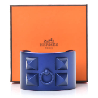 Hermes Aluminium Sunset Collier De Chien CDC Bracelet T2 Bleu Encre 5 of 5