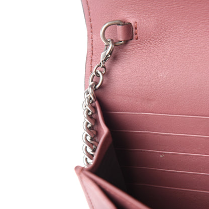 Gucci GG Supreme Monogram Blooms Mini Dionysus Chain Wallet Beige Multicolor Dry Rose 7 of 13