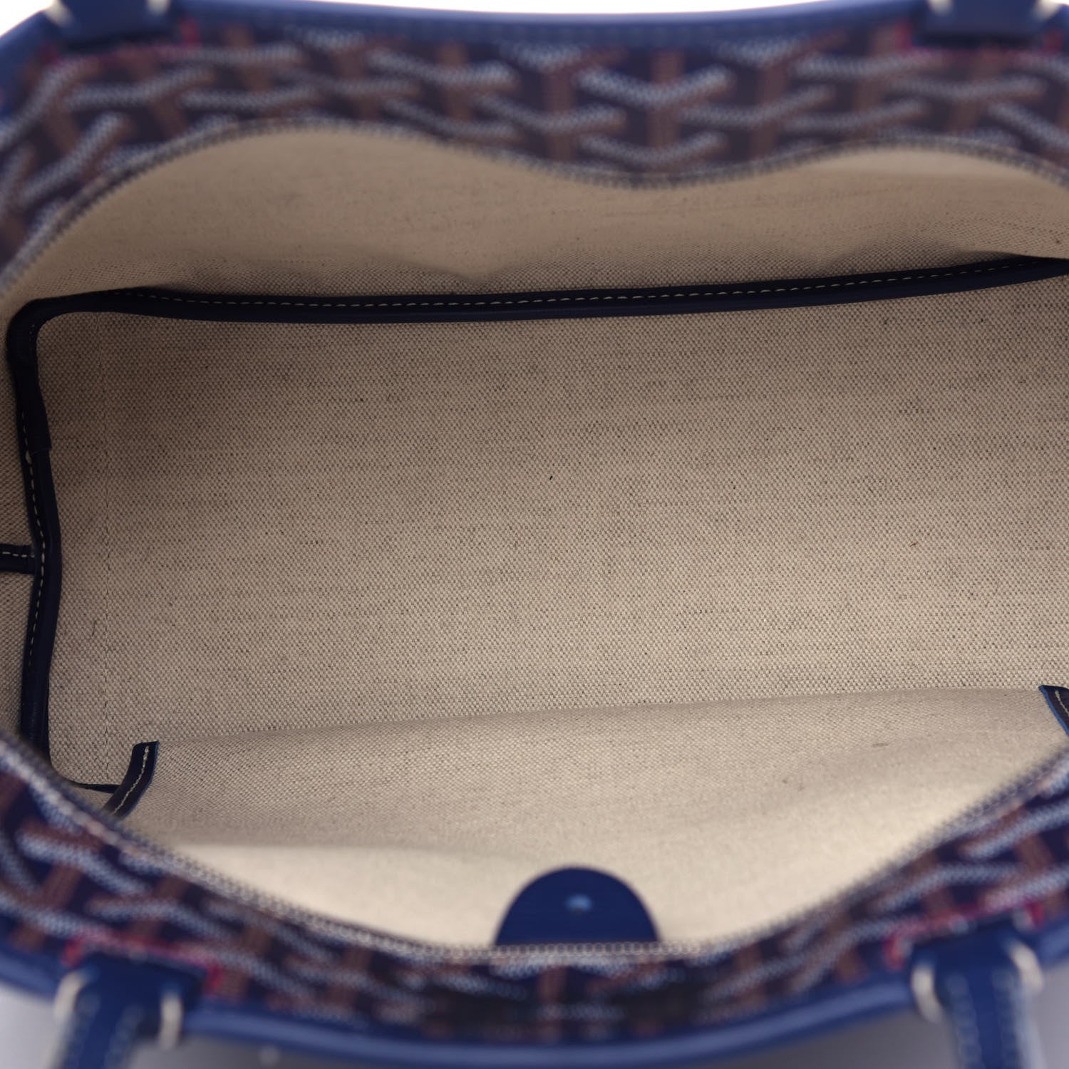 Goyard Goyardine Artois PM Navy 5 of 9