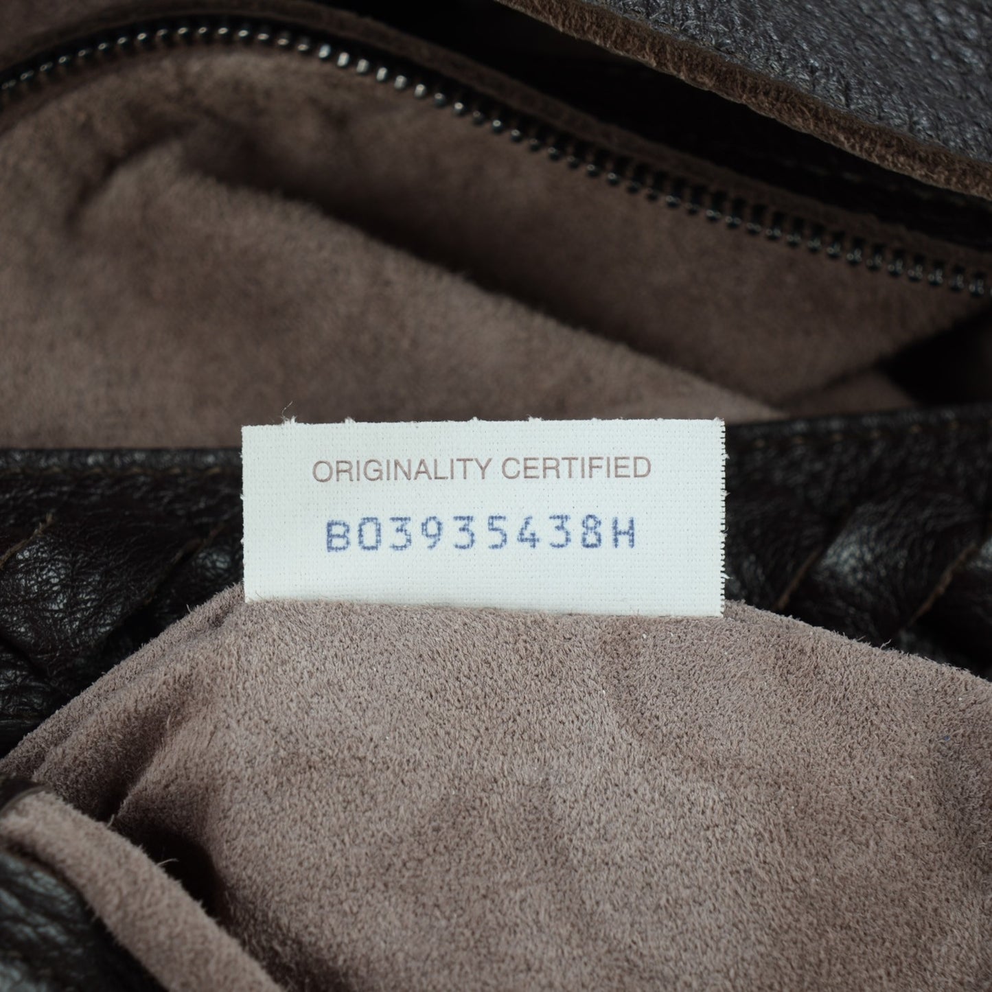 Washed Cervo Deerskin Large Hobo Ebano