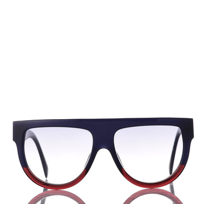 Celine Shadow Sunglasses CL 41026/S Blue Red 2 of 7