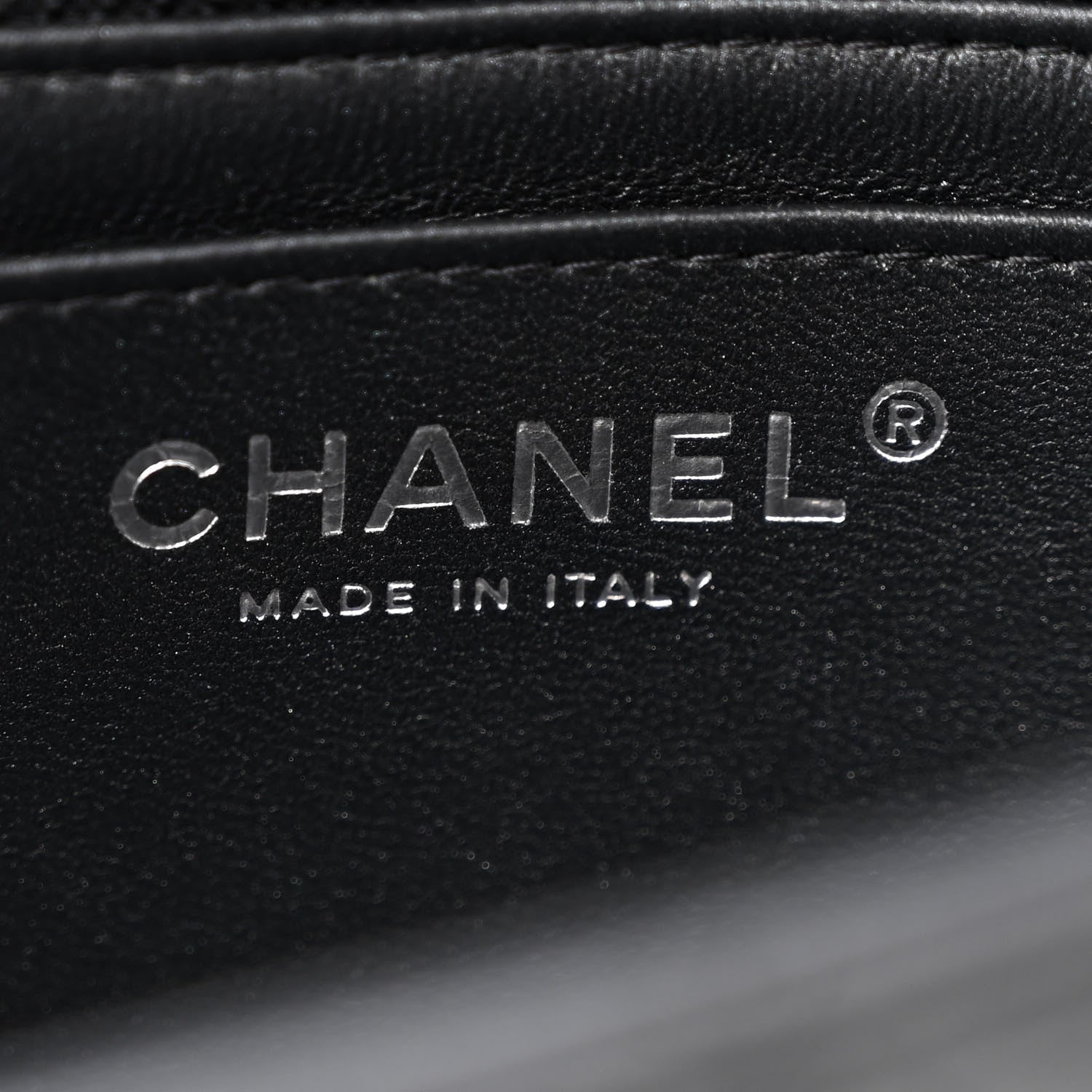 Chanel Lambskin Quilted Mini Rectangular Flap So Black 6 of 11