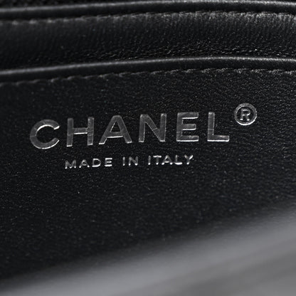 Chanel Lambskin Quilted Mini Rectangular Flap So Black 6 of 11